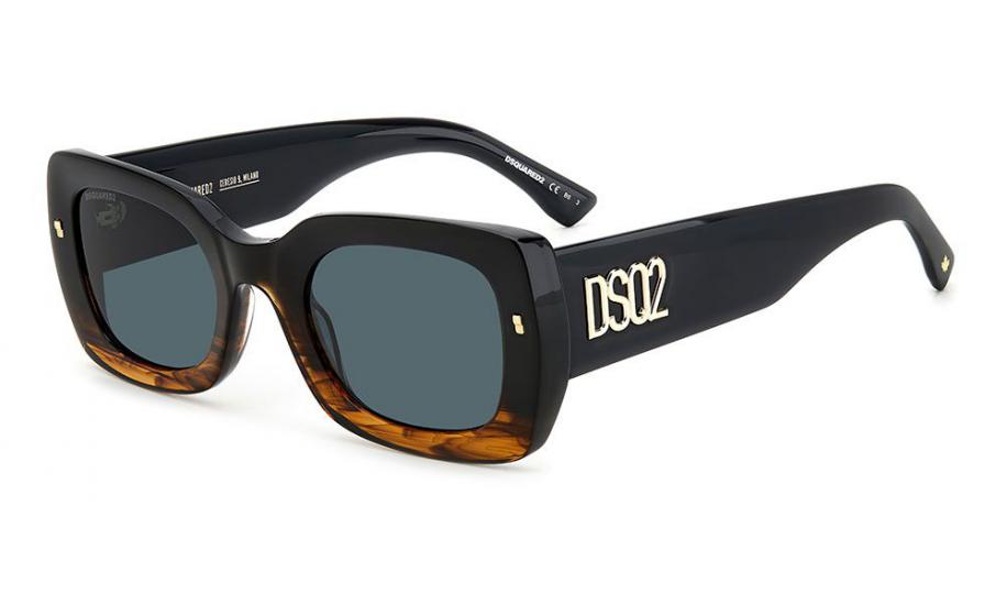 Dsquared2 D2 0061/S (EX4/KU) 51 | Kadın Siyah Güneş Gözlüğü